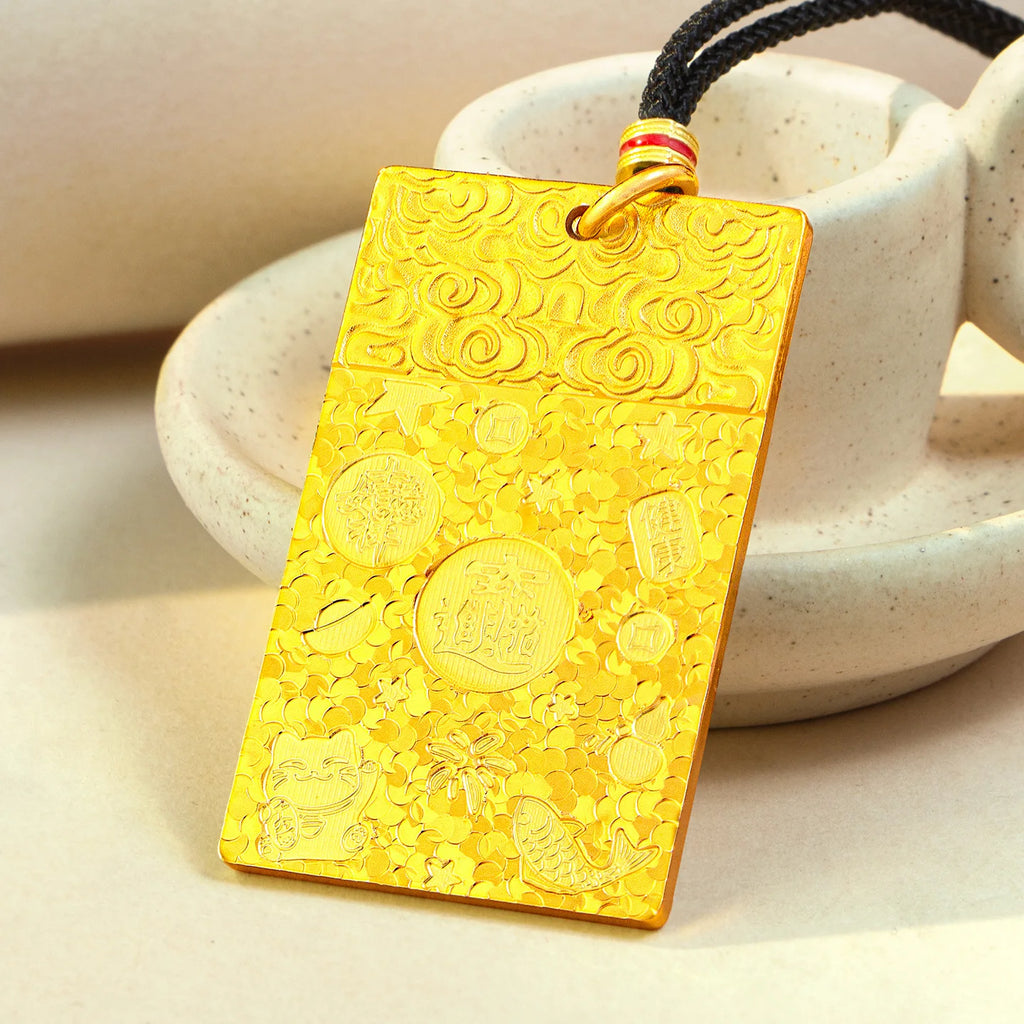 Gold Pendant Necklace