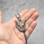 Archangel Michael Pendant — Stainless Steel