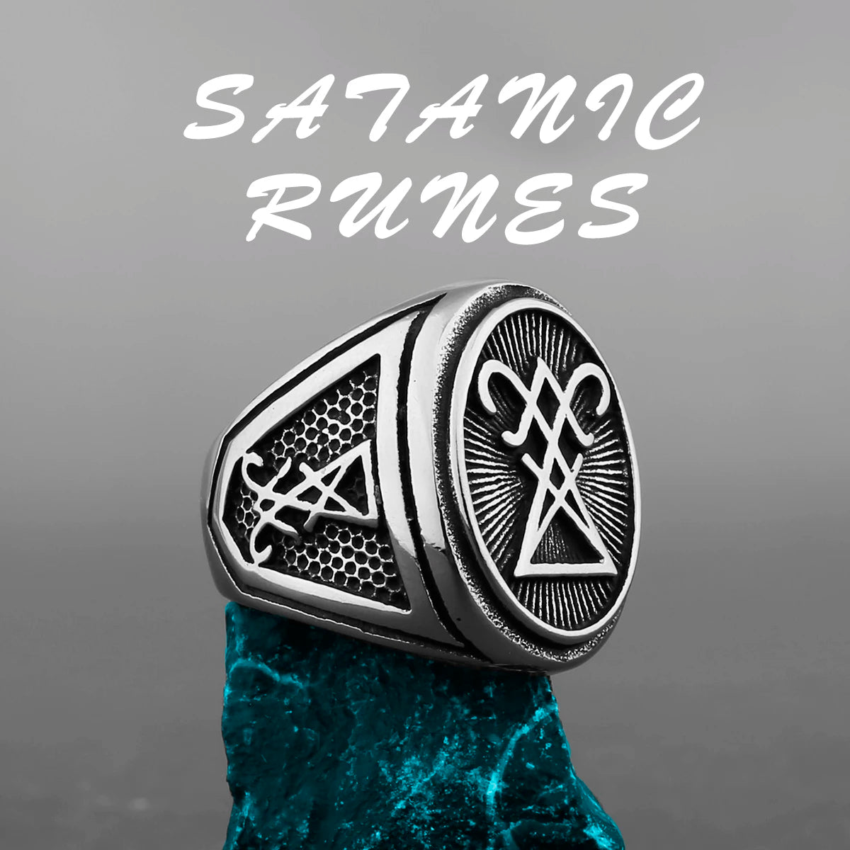 Simple Punk Retro Black Stainless Steel Mens Rings for Women Couple Lover Boy Girlfriend Biker Jewelry Creativity Gift