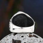 Navy Ship Anchor Classic Signet Ring — Stainless Steel