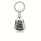 Norse Gods Odin Celtic Knot Motorcycle Bell Necklace Men's Punk Riding Rock Lucky Exorcism Amulet Jewelry