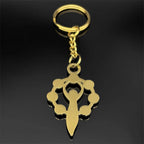 Key Gold Chain Chakra Stone Yoga Reiki Spiritual