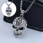 Evil Skull Choker Pendant Necklace — Gothic