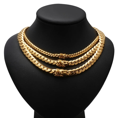 9.6MM Cuban Gold Bracelet