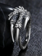 Eagle Steel Ring Retro