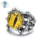 Dragon Claw Ring Eagle Talon Adjustable Opening Ring Punk Gothic Eye Jewelry For Men Women Unisex Vintage Style Hand