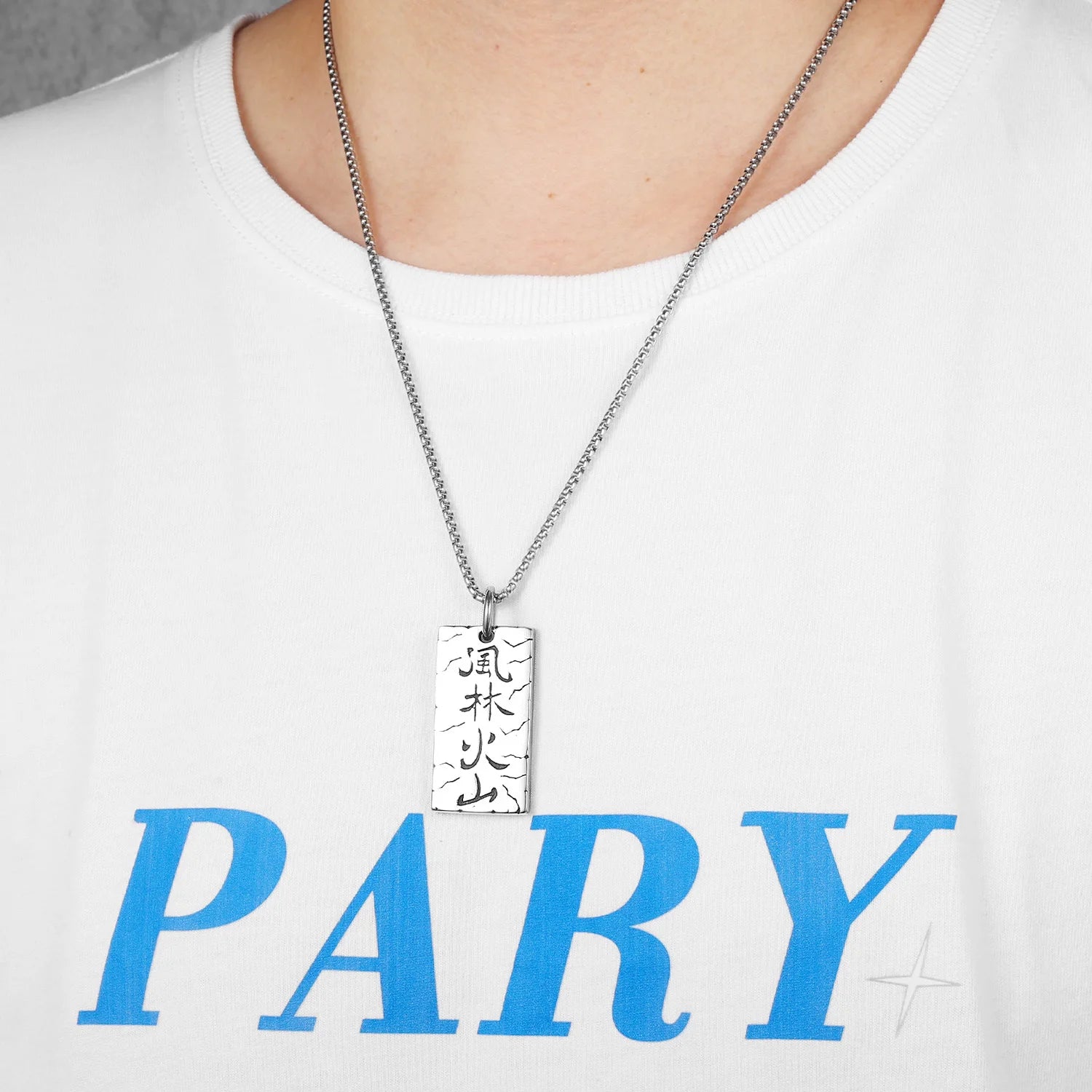 Art of War Furinkazan Pendant — Stainless Steel