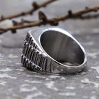Vintage Pirate Sailboat Viking Ring Men's Stainless Steel Biker Ring Cool Male Gothic Sailor Lucky Amulet Jewelry Wholesale