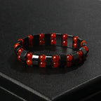 Fashion Wave Hematite Magnetic Bracelet Men Original Beaded Hematite Energy Bracelets for Women Positive Energy Jewelry
