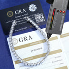 Silver 925 VVS Moissanite Tennis Bracelet 2/3/4/5MM