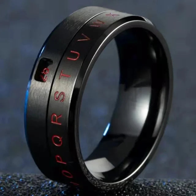Viking Gothic Finger Spinner Ring — Stainless Steel