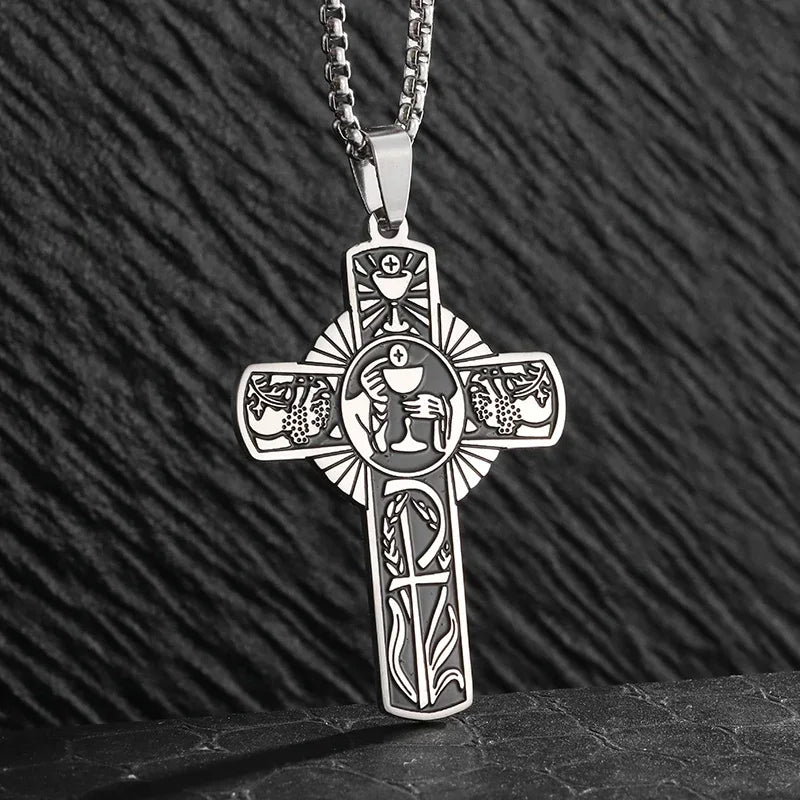 Hebrew Pentagram Star Pendant Necklace — Amulet