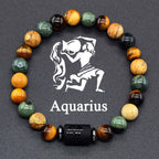 12 Zodiac Signs Bracelet Homme 12 Constellation Jewelry for Women Scorpio Gemini Sagittarius Bracelet Friendship Gift Whoelsales