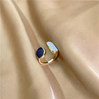 Articulated Snake Ring — Black