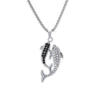 Dolphin Steel Pendant Love Korean Edition Sen