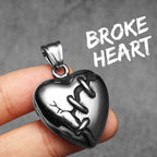 Heart Stainless Steel Pendant Necklace