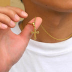 Cross Stainless Steel Pendant Necklace