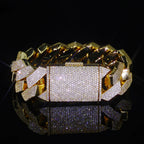 Iced Out Cuban Chain Necklace Stainless Steel 8-25MM
