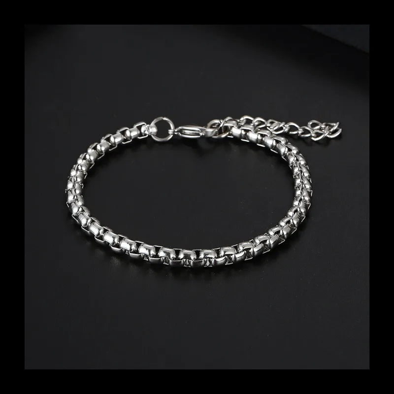 Minimal Steel Bracelet — Stainless Steel