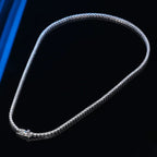 Moissanite Iced Out 925 Silver Chain 5mm
