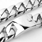Cuban Link Necklace 24-31mm — Stainless