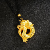 Luxury Panlong Necklace Women Men's All-match Pendant