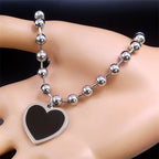Gothic Heart Steel Pendant Punk Egirl Korean Kpop