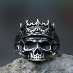 Vintage Gothic Skull Punk Ring — Stainless Steel