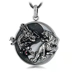 Quality Fashionable Medal Necklace Pendant Pirate Ship Compass Personality Men's Necklace Pendant Hip Hop Jewelry Trend