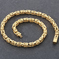 60/63CM Length Chain Necklace for Man Solid 10/13MM Width Stainless Steel Link Chains On Neck Jewelry Mens Necklaces