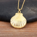 Shell Charm Pendant Necklace