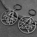 Necronomicon Satan Pendant Necklace — Stainless Steel