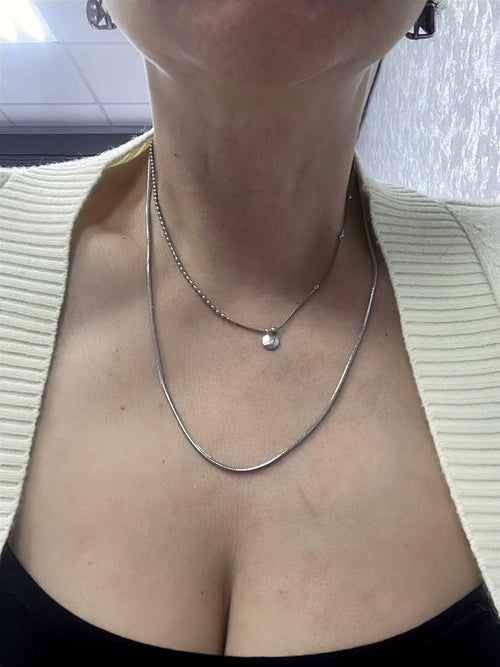 50cm Chain Necklace — Rose Gold