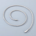 KALEN High Polished Stainless Steel Link Chain Necklace for Men Women Personalized Minimalist Sweater Chain Jewelry Accessories