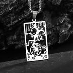 Stainless Steel Simple Personalized Spider Pendant Necklace Men and Women Fashion Party Pendant Jewelry Gift