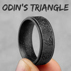 Vintage Nordic Viking Runes Celtic Knot Series Stainless Steel Womens Mens Rings Punk Biker Jewelry Creativity Gift