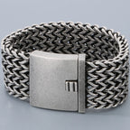 Massive 30MM Width 22CM Long Square Franco Chain Man Bracelet for Men Casting 316L Stainless Steel Men's Bracelets &