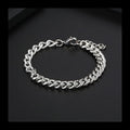 Stacked Chain Bracelet — Stainless Steel