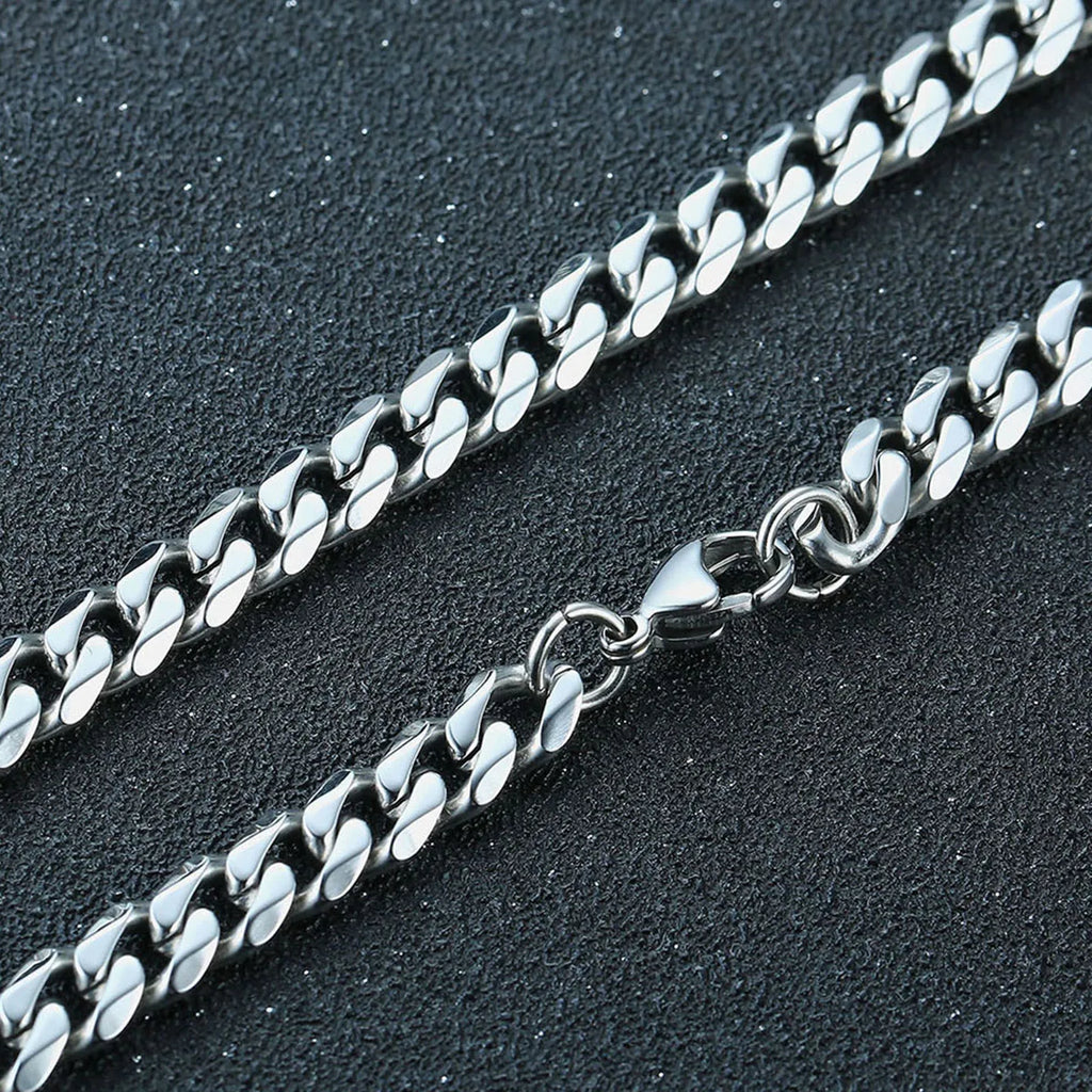 Chunky Curb Chain Bracelet 11mm — Stainless Steel