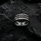 Buyee 925 Sterling Silver Unique Ring Finger Cute Scorpion Open Ring for Women Man Fashion Animal Rock Punk Fine Jewelry Circle