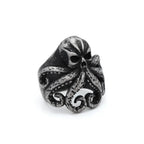 Octopus Skull Ring — Stainless Steel