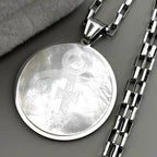 Steel Chain Rip Memorial Symbol Love Logo Minimalism