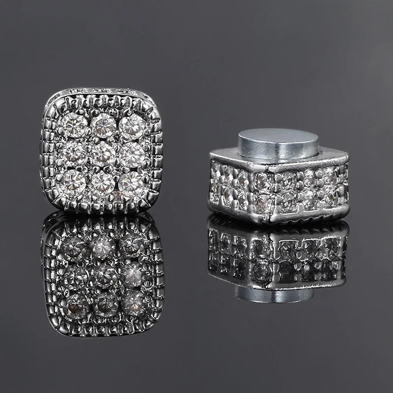 Stainless Steel Magnetic Earrings Non-Piercing