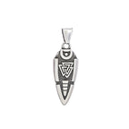 Viking Spear Stainless Steel Pendant Necklace