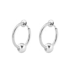 Rivet Clip Earring — Gold Stainless Steel