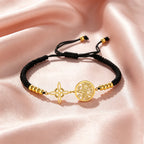 Witch Knot Pentagram Tetragrammaton Bracelet — Stainless Steel