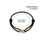 Fashion Simple Weaven Milan Rope Adjustable Bracelet Men Women Charm Steel Buckle Survival Wristband Couple Jewelry