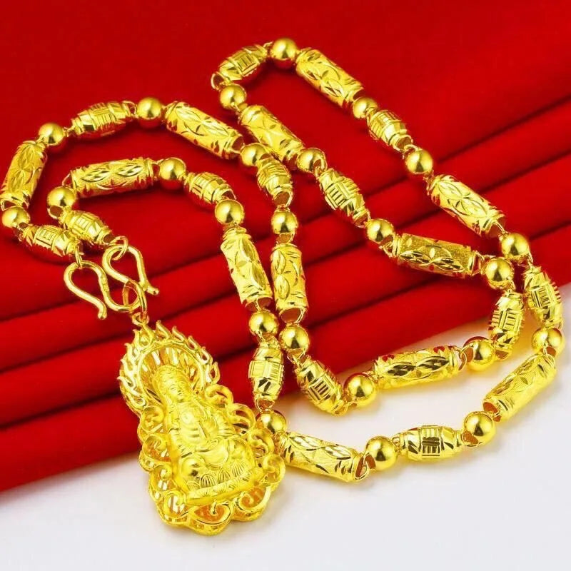 Dragon Gold Pendant Necklace