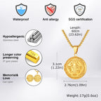 Saint Benedict Box Chain Pendant — SS