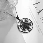 Outline Star of David Pendant — Stainless Steel